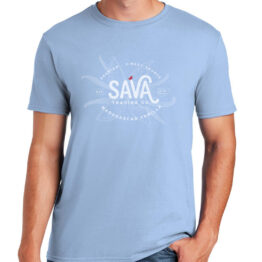 SAVA Trading Co Tee - Light Blue