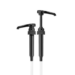 Black Syrup Pump Dispenser